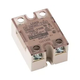 Omron 10 A Solid State Relay LED Indicator Gray, G3NA-205B AC200-240-34