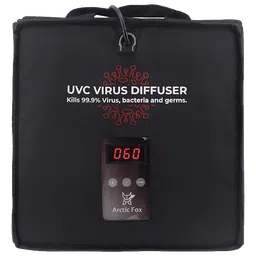 Arctic Fox UV-C Virus Germicidal Bulb Diffuser Bag (20 Ltrs, FEXUTBBLKWZ120020, Black)-picture-14