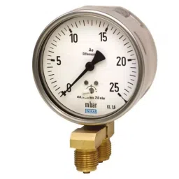 WIKA Analogue Differential Pressure Gauge G 1/2 2.5kPa Bottom Entry 100mm Outside Diameter, 48794927-picture-17