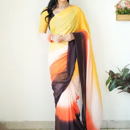 Sidhidata Pure Georgette Ready to Wear Saree-picture-58