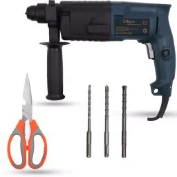 Hillgrove Chuck Size 20 mm Hammer Impact Drill kit with 3 Bits 750 W, HGCM724M1-picture-16