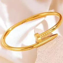 Jewelry Miguel Gold Brass Bracelet-image-74