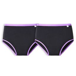 SuperBottoms Pack Of 2 Max Absorb Period Panties - Black-50