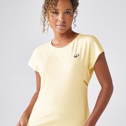 Women's Tennis Crew-Neck T-Shirt Dry - Yellow-image-9