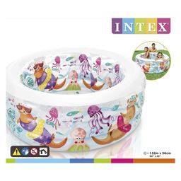 Intex Inflatable Aquarium Themed Pool - Multicolour image 3