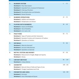 oswaal books Oswaal One For All Workbook | Concept Wise Class-4 Mathematics Book | For Latest Exam image 3