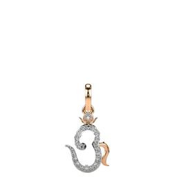 VALANOVA Women Hallmarked 14K Rose Gold Pendant Diamond-picture-42