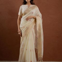 Sangria Woven Design Banarasi Saree-22