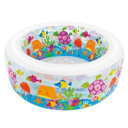 Intex Inflatable Aquarium Themed Pool - Multicolour image 4