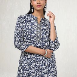 Soch Mandarin Collar Printed Tunic-picture-18