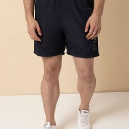 Status Quo Men Typography Printed Mid-Rise Regular Fit Shorts-picture-15