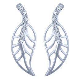 P.C. Chandra Jewellers 14 kt Gold & Diamond Earrings-picture-28
