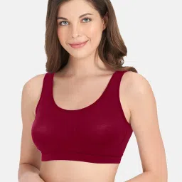 Amante Maroon Full Coverage Full Coverage Bra image 1