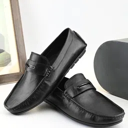 Provogue Men Leather Formal Loafers-picture-31