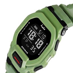 Hala Men Solid Rectangular Tang Regular Digital Watch-1035 image 3