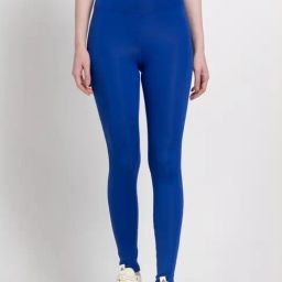 adidas Blue Mid Rise Sports Tights-image-43