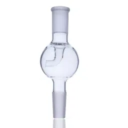 ABGIL ABG567 Borosilicate Glass Distilling Trap Adapter - Socket (B-55) Cone (B-55)-29