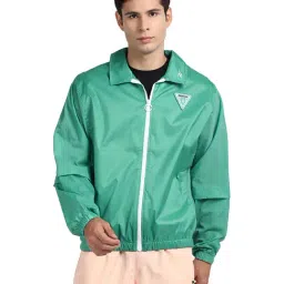 Reebok Turquoise Full Sleeves Jacket-image-27