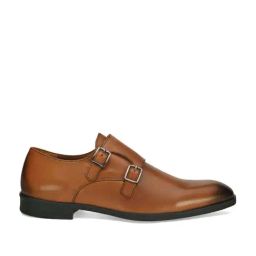 San Frissco Men's Tan Monk Shoes-image-49