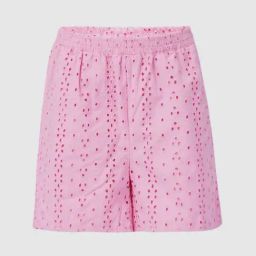 KIDS ONLY Pink Self Design Shorts-image-14