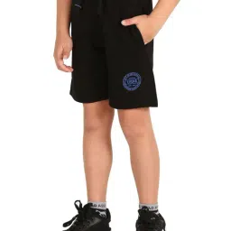 U.S. Polo Assn. Kids Black Solid Shorts-picture-23