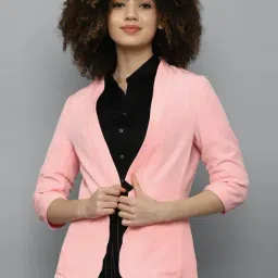 Allen Solly Pink Regular Fit Blazer-13