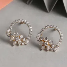 Clara 92.5 Sterling Silver Tica Earrings for Women-31