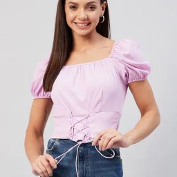 Marie Claire Purple Top-image-91
