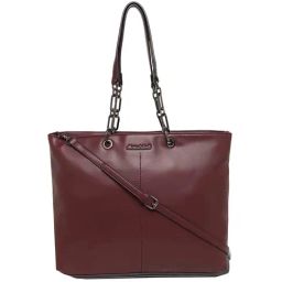 Marina Galanti Maroon Solid Medium Tote Handbag-image-30