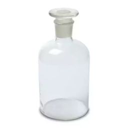 Supertek 250 ml Clear Quartz Glass Reagent Bottle With Stopper, CHQT6/3-image-9
