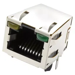 AMP - TE CONNECTIVITY CAT5 RJ45 MODULAR JACK, 8 POSITION, 1 PORT, 2-406549-1...-image-22
