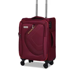ACEPACK Yolo + Printed 360 Degree Rotation Soft-Sided Cabin Trolley Bag-1