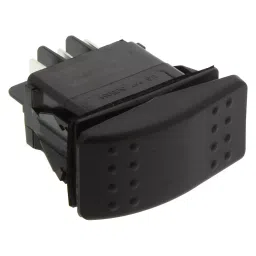 CARLING TECHNOLOGIES ROCKER SWITCH, DPDT, 15A, 24V, BLACK, VLBAS00C-AZC00-000-image-17