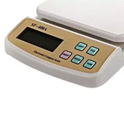 SSU 5 x 4 x 4 cm Plastic Weighing Scale for Laboratories image 2