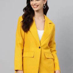 Cottinfab Yellow Blazer-42
