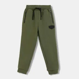 Blue Giraffe Boys Green Solid 1 Sweatpant-image-37