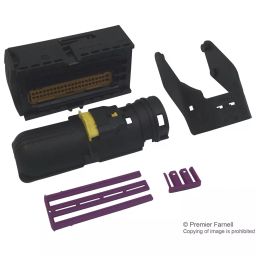 AMP - TE CONNECTIVITY RECTANGULAR POWER HOUSING, SOCKET, CABLE, 284743-1-image-90