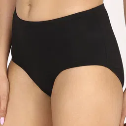 Nykd Pack Of 3 High-Rise Hipster Briefs NYP104-Black-Nude-black image 2