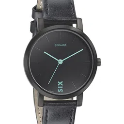 Sonata Women Play Collection Leather Straps Analogue Watch NR8164NL01-image-28