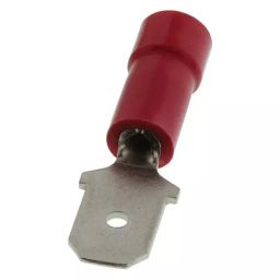 PANDUIT Quick Disconnect Crimp Terminals MALE DISCONNECT, 6.35MM, 18AWG, RED, DV18-250MB-CY-image-96