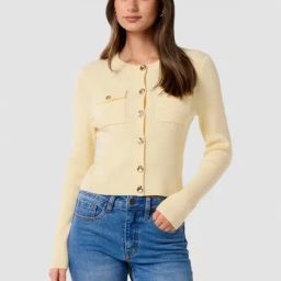Forever New Vanilla Fitted Cardigan-image-32