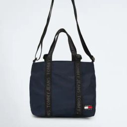 TOMMY HILFIGER Blue ESSENTIAL Bowler Bag-image-3