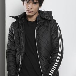 The Indian Garage Co Men Black Quilted Jacket-picture-44
