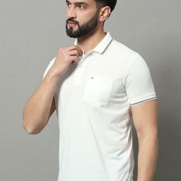 OGEN Men Polo Collar Pockets T-shirt-image-37