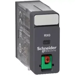 Schneider Electric 2 CO 230 V AC Plug In Relay Without LED Indicator, RXG21P7-43
