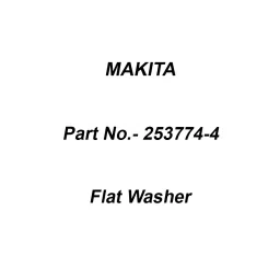 Makita Flat Washer Size 65 For 6906, Part No 253774-4-picture-21