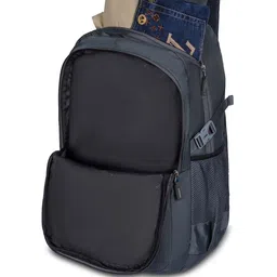 Priority Men Backpack With Zip Closure &Adjustable Strap image 5
