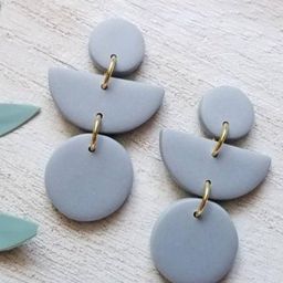 VMA PLAY FASHION Geometric Shaped Drop Earrings-image-92