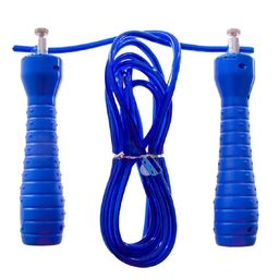 FunBlast Adjustable Length Skipping Rope - Blue-17