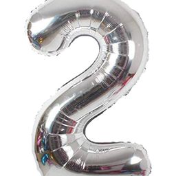 Shopperskart 2nd Birthday Foil Balloon - Silver-image-77